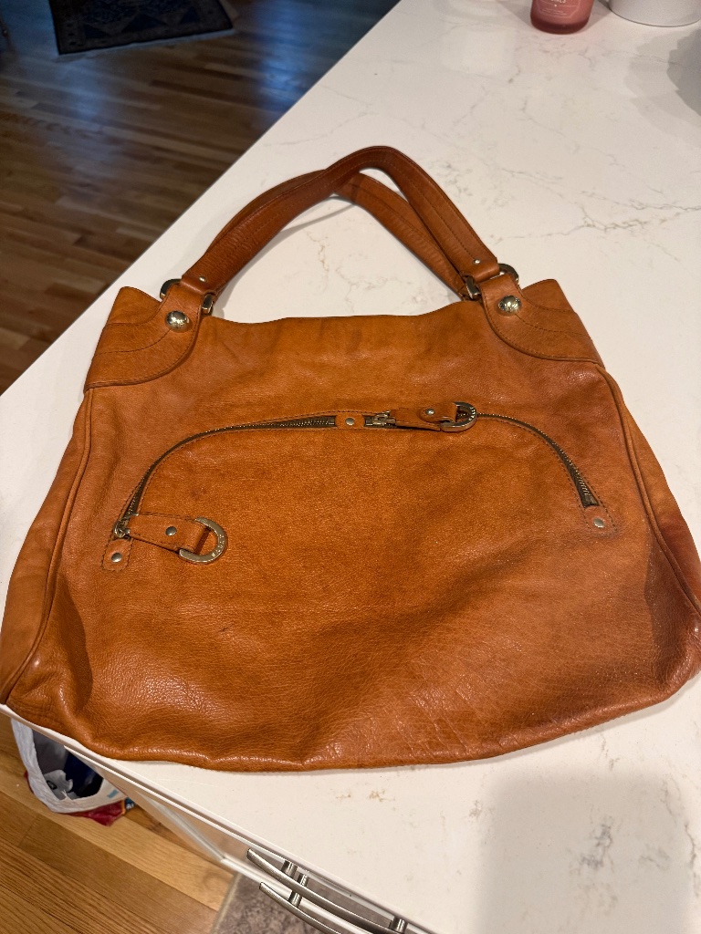 Bally Tote Womenâs Leather Cognac